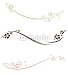 Wallmonkeys Peel and Stick Wall Decals - Floral Banner - Removable Graphic