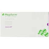 Mepiform with Safetac&reg; Technology self adherent soft silicone sheeting, 4 X 7 Inch, 5 Count