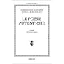 Le poesie autentiche di Burchiello