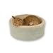 K&H Thermo-Kitty Heated Cat Bed, 16-Inch, Sage
