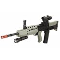 Iu-l85a2 Spring L86 LSW British Airsoft Machine Gun - Scope - Flash Light - FPS 280