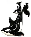 ORCA MOTHER AND BABY - CLAYWORKS 2009