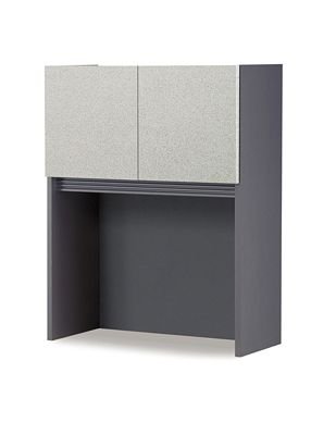 <br />Granite And Graphite Classic 2 Door Hutch” /></a></div>
<p>Shown here is our classic two door hutch for our lateral file cabinet. Made of particleboard and done in a granite and graphite finish. This hutch will hold your office supplies. Available in maple and silver also. Accessories not included.</p>
<div class=