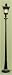 59" Merry Little Christmas Lighted Lamp Post Decoration