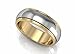 Odyssey Rings 6MM or 8MM Tungsten Carbide 18k Gold Plated Mens/Womens Wedding Ring