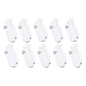 Men's Hanes® 10-pk. Ankle Socks - White