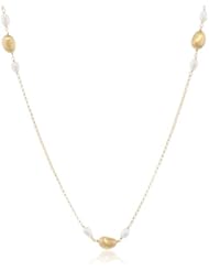 LK Atelier "Iliili" and Pearl Station Necklace, 36"