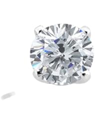 0.80 Ct Round H/I I1 Diamond 14K Yellow Gold Ring