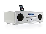 Vita Audio R4. CD, DAB/FM Radio with integrated iPod Dock. Dream White finish