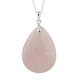 FOJO's Rose Quartz Pear Shape Pendant