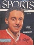 Jean Beliveau autographed Sports Illustrated Magazine (Montreal Canadiens)