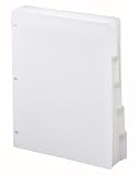 Smead 3-Ring Binder Index Dividers, 1/5 Cut Tab, Letter Size, 5 per Set, 20 Sets per Box (89415)