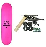 Skateboards HEARTAGRAM PINK 7.5 Complete Assembled