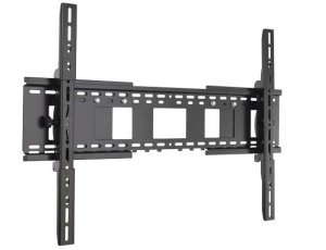 Black Premium Tilting Wall Mount Bracket for Sharp LC65D64U HDTV (Includes the required adapter plates)