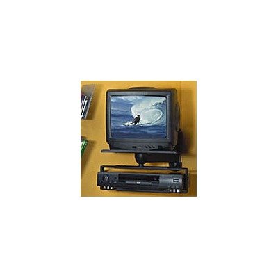 Victory Multimedia 31121 Orbital VCR/DVD Stackable Mount (Black)