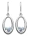 Kit Heath Blue Topaz & Iolite Oval Dangle Earrings
