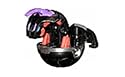 Bakugan Battle Brawlers Game Single LOOSE Figure Darkon Evolved Chrome DRAGONOID [Black]