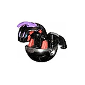 Bakugan Battle Brawlers Game Single LOOSE Figure Darkon Evolved Chrome DRAGONOID [Black]