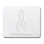 Hernia Awareness Ribbon Mouse Pad