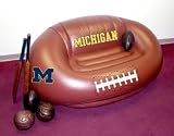 Michigan Wolverines 75 Inflatable Sofa