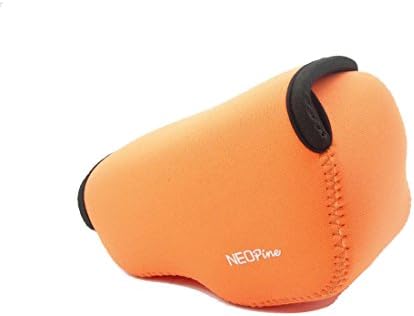 Orange Neoprene Camera Bag Shockproof Case for Sony A6000