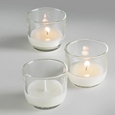 Sterno Products 40110 PetiteLites 5-Hr Glass Candle - 48 / CS