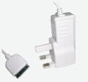Accsi-UK - White iPod Mains Charger for iPod nano 4th & 5th Generations, iPhone 3G & 3GS, iPod Touch & iPod Classic