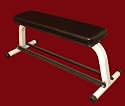 Flat Bench with Bottom Rack