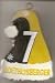 Ben Roethlisberger Pittsburgh Steelers Santa Hat Ornament