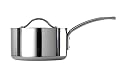 Gordon Ramsay 20cm stainless steel saucepan and lid