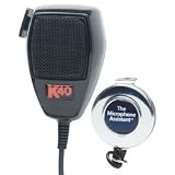 K40 Antennas&Accessories 4-Pin Noise-Canceling Dynamic CB Mic With Microphone Assistant Holder
