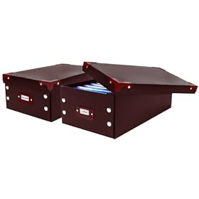 Pro-Mart Set of 2 Foldable Video Boxes