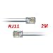 Rj11 Male Bt Broadband Cable Adsl Modem Router Lead 2m