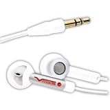 V-MODA Bass Freq Earbuds - Platinum White