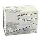 Bionime Rightest GS100 Blood Glucose Test Strips - 50 ea