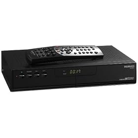 Humax HD Fox CI Ricevitore satellitare (MPEG 4u.2, Uscita HDMI) incl. scheda HD+ e 12 mesi di visione gratuita, colore: Nero