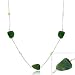 Sterling Silver Genuine Turquoise Stone Swarovski Crystal Necklace