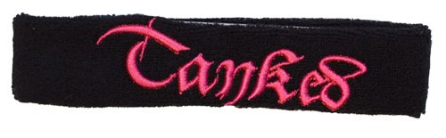 Tanked Sweat Band - Black / Pink