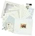 K & Company Classic 12 Inch by 12 Inch Postbound Scrapbook Kit-Wedding