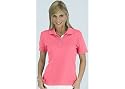 Misses Liz Wear Short Sleeve Solid Polo Shirt