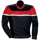 TOURMASTER CORTECH DRAFT AIR MOTORCYCLE JACKET RED BLACK at Tour Master