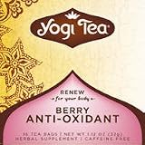 Yogi Tea Berry Anti-Oxidant Organic and Caffeine Free Tea