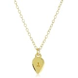 heart rings gorjana Alphabet Gold-Tone Initial Char