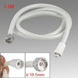Buy 1.5M Flexible Bath Accessory Shower Hose Tube Pipe White by uxcell