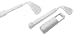 Electronics : PEGA PG-Wi048 Wii Retractable Golfclub