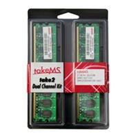 takeMS Dual Channel 2GB (2 x 1GB) DDR2-800 CL5 Preisvergleich