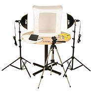 KLB-2 Photoflood 2-Light 28" Tent Kit