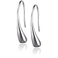 VINANI Ohrhaenger Tear Drop Medium Silber 925 Ohrringe OTD