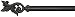 Search : Umbra Enya Curtain Rod, Designed by Luciano Lorensatti, Burnished Black, 48 - 88'