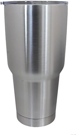 Stainless Steel 30 Oz. Tumbler – Premium Double Wall Vacuum Insulated - Keeps Ice Frozen for DAYS! - Colder Than Competitors even YETI! Because of Food Grade 18/8 Stainless Steel - 30 Oz & Lid